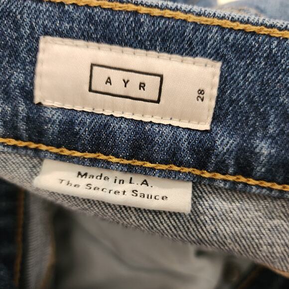 AYR Secret Sauce Wide Leg Jeans Stoked Wash Size 28 - Picture 7 of 8